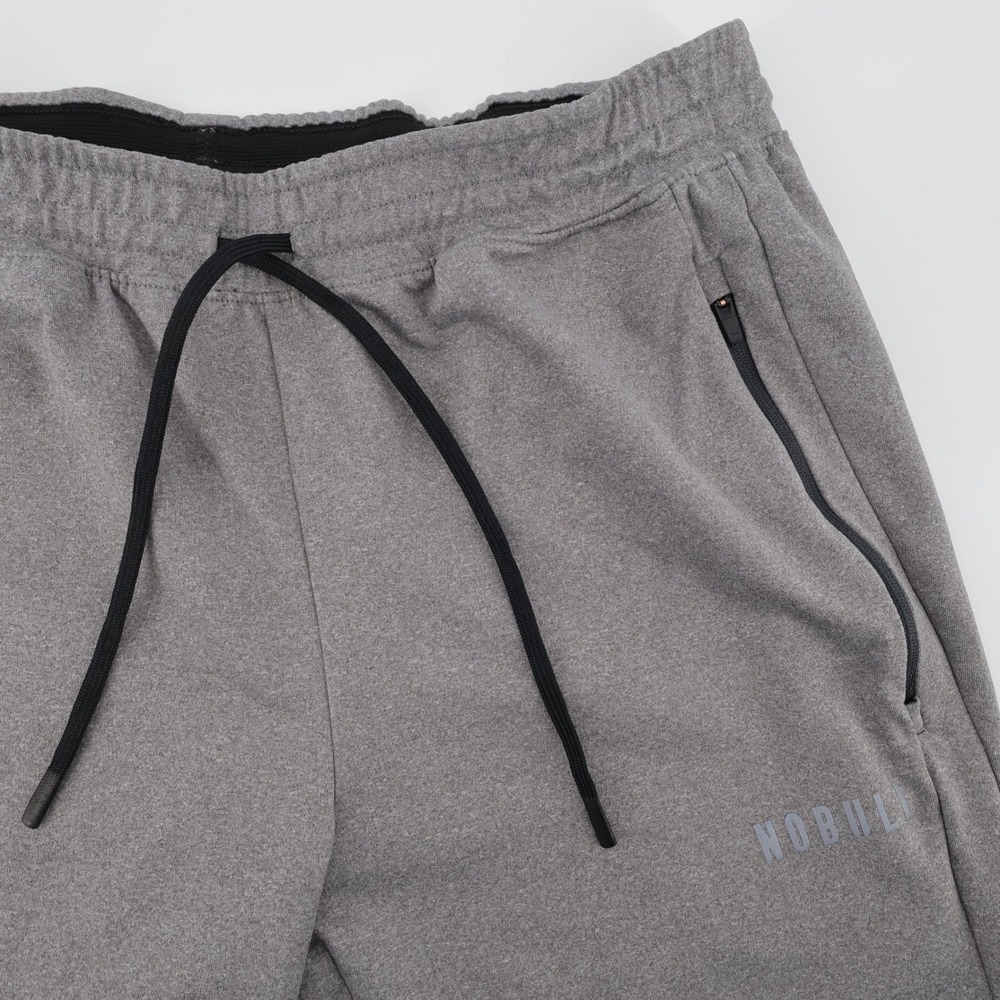 NOBULL Heathered Training Jogger Pants Gray Mens Large